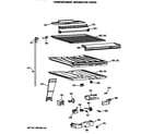 Hotpoint CTX18CASALWH compartment separator parts diagram