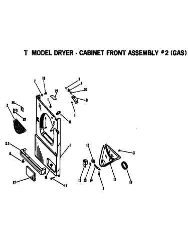 Cabinet front
