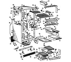 Hotpoint CTF21GBBR cabinet diagram
