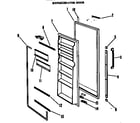 Hotpoint CSF24EMP refrigerator door diagram