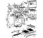 Hotpoint CTF17BFCR cabinet diagram