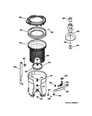 Tub, basket & agitator