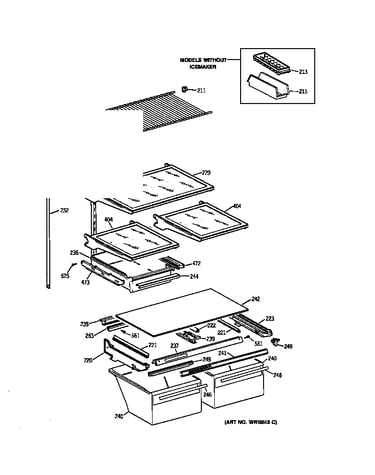 Shelf parts