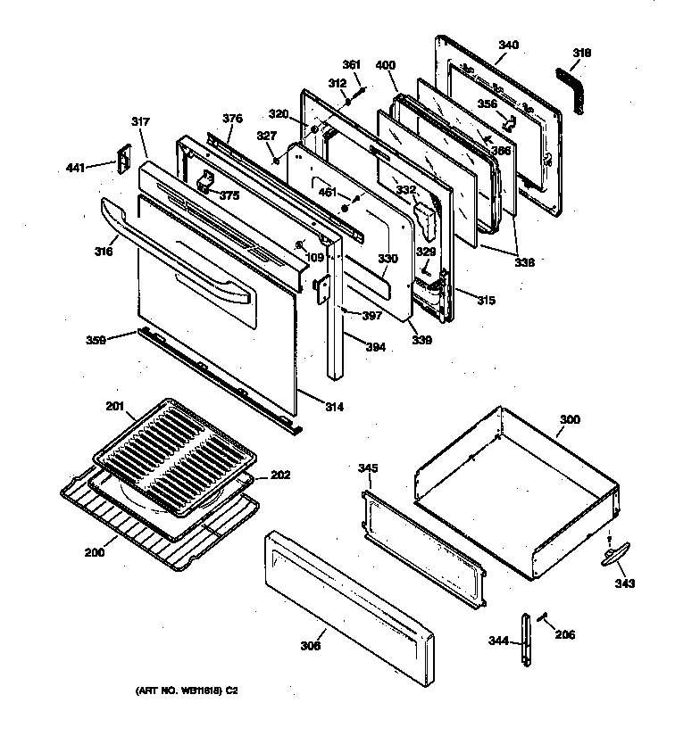 Door & drawer parts