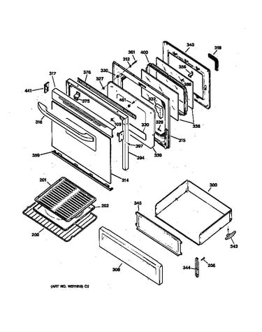 Door & drawer parts
