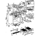 Hotpoint CTX18GFCR chassis diagram