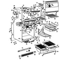 Hotpoint CTX20GFBR chassis diagram
