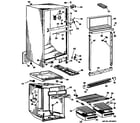 Hotpoint CTA14CFBL chassis diagram