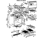 Hotpoint CTX18HGBR chassis diagram