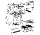 Hotpoint CTX18CGCL chassis diagram