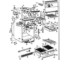Hotpoint CTX18EGBR chassis diagram