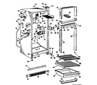 Hotpoint CTF14CGBL chassis diagram