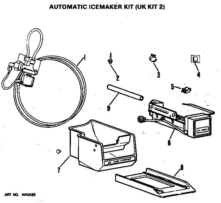 Automatic icemaker kit