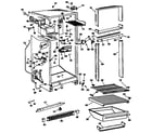 Hotpoint CTF14AGBR chassis diagram