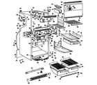 Hotpoint CTX20GGBR chassis diagram