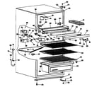 Hotpoint CTA13CGDR chassis diagram