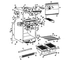 Hotpoint CTX18CGRR chassis diagram