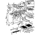 Hotpoint CTX20GHBR chassis diagram