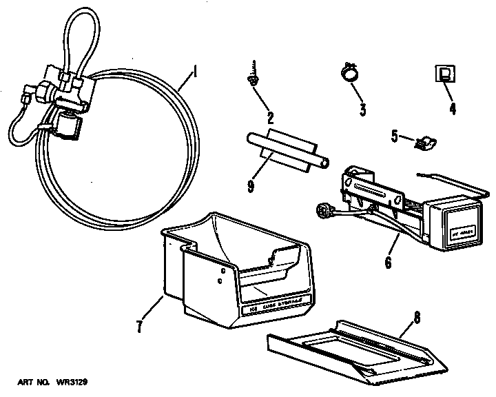 Automatic icemaker kit