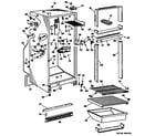 Hotpoint CTFP14CJCL chassis diagram