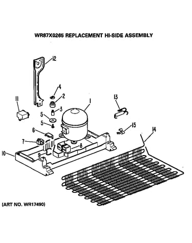 Replacement hi-side assembly