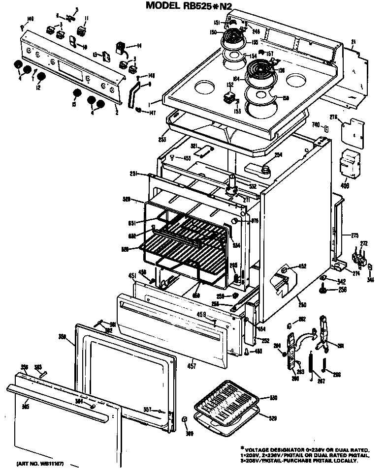 Electric range