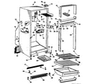 Hotpoint CTF14CBDR chassis diagram