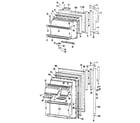 Hotpoint CTF19EBGR doors diagram