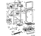 Hotpoint CTFM15VBCL chassis diagram