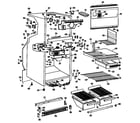 Hotpoint CTF17CBFL chassis diagram