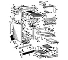 Hotpoint CTF21EBDR chassis diagram