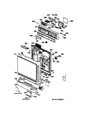 Escutcheon & door assembly