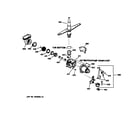 Hotpoint HDA900X-72BA motor-pump mechanism diagram