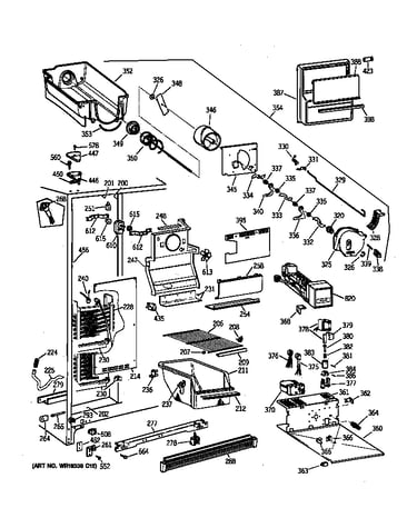 Freezer section