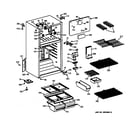 Hotpoint CTX16FAYAWH cabinet diagram