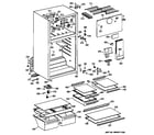 GE TBT18NABSRAA cabinet diagram