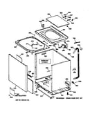 Cabinet, cover & front panel