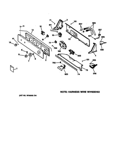 Controls & backsplash
