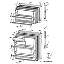 Hotpoint CTX16CIBSRWW doors diagram
