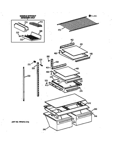 Shelf parts