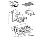 GE TBG21JABURWW shelf parts diagram