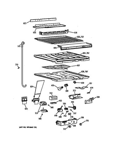 Separator compartment parts