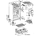 Hotpoint CTX18BACGRAA cabinet diagram