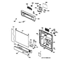 Kenmore 36314192992 escutcheon & door assembly diagram