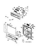 Escutcheon & door assembly