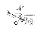 Kenmore 36315651892 motor-pump mechanism diagram