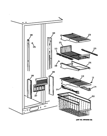 Freezer shelves