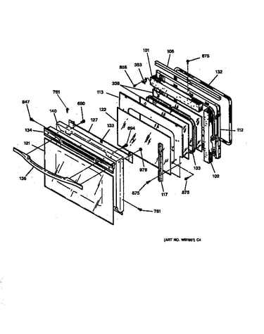 Oven door
