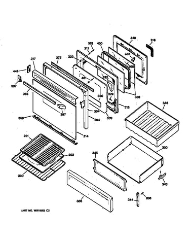 Door & drawer parts