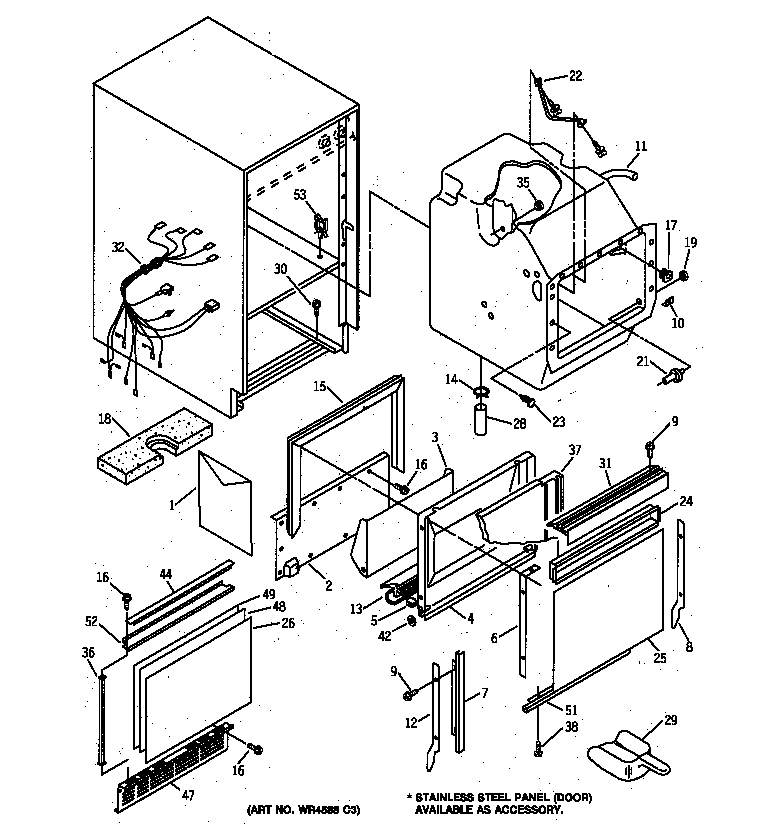 CABINET LINER & DOOR PARTS